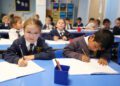 Pupils at St Dominic Savio Catholic primary school have achieved outstanding results in last year's assessments, right across the board. The school is delighted with the children's results. Picture: St Dominic Savio school