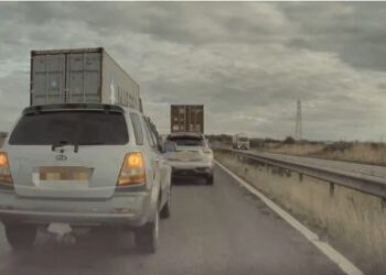 Warwickshire Police were sent this dashcam footage of a tailgating lorry on the M42 as part of Operation Snap.