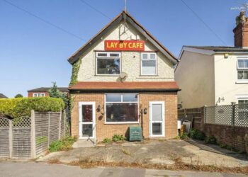 The Lay By Cafe on London Road. Image: Pattinson Auctions.