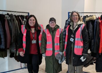 The Reading to Basingstoke CRP took the Small Projects Award following its work to bring warm clothing to the homeless and needy back in January, pictured. Picture: Jake Clothier