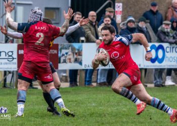 Jak Rossiter tries to make something happen for Rams
