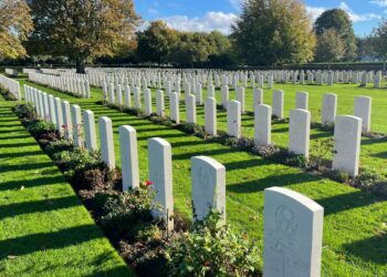 California Gardening Club members will hear about the work of the work to look after cemeteries and memorials, on Monday, April 1. Picture; John Cameron via Unsplash