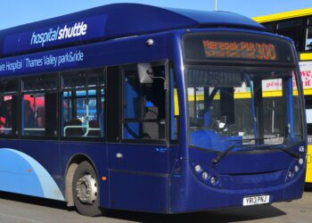 Proposed plans include six new bus lanes and improvements to RBH and Mereoak Park and Ride services. Picture: Courtesy of Reading Buses