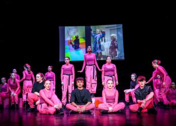 Students from Stagecoach Performing Arts Wokingham performed at His Magesty's Theatre in London's West End. Picture: Stagecoach Wokingham