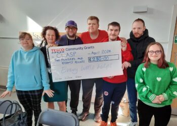 CLASP celebrates its donation from Tesco