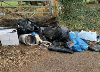 Fly-tipping has been linked to some waste clearance services, says the borough council. Picture: Wokingham Borough Council