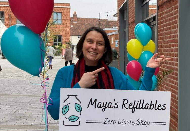 Business owner Maya Gheorghe invites people to learn about greener living at a series of workshops. Picture: Emma Merchant