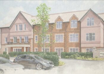 An artist's impression of the planned care home on Woodley Green. Credit: Rm Design Group.