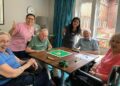 Staff and residents at Austen House care Home in Lower Earley enjoyed a day of games on National Scrabble Day. Picture: Austen House care home