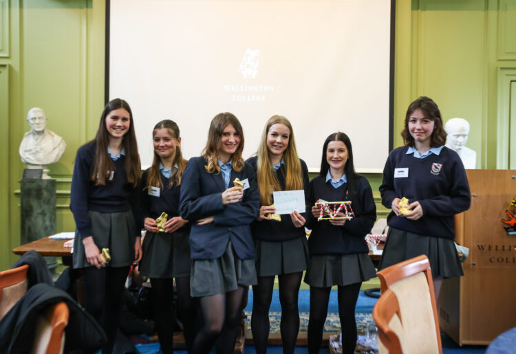 The Taylor Wimpey West London team visited Wellington College, Crowthorne to deliver some interactive sessions to 50 students from a number of Berkshire schools on the different opportunities and challenges that females in the construction industry can come across.Students from Bohunt School, Wokingham, Sandhurst School, Owlsmoor, Tomlinscote School, Frimley, Edgbarrow School, Crowthorne and Gordons School, Woking all took part