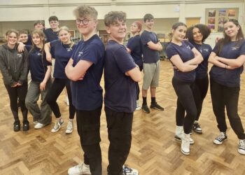 A cast of young Starmakers will entertain audiences at Woodley's Alan Cornish Theatre with their show, Be More Chill on April 25 to April 27. Picture: Starmaker Theatre Company