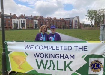 Wokingham Walk: an opportunity to enjoy local wild areas, spend time with friends and family, and raise money for a good cause. Picture courtesy of Wokingham Lions Club