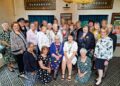 Members of the Reading Maiden Erlegh Inner Wheel club celebebrated the organisation's centenery with UK club president Anthea Tilsley. Picture: RMEIW club