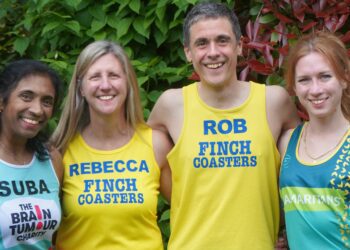 Pictured left to right: Suba Thomas, Rebecca Margetts, Rob Sparkes and Hannah Jane Kilby..