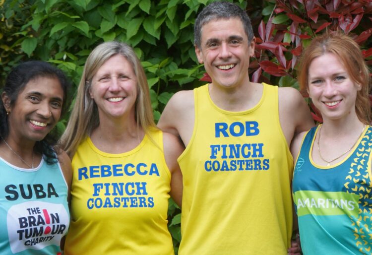Pictured left to right: Suba Thomas, Rebecca Margetts, Rob Sparkes and Hannah Jane Kilby..