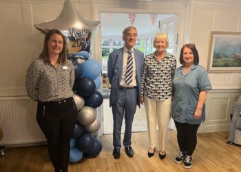 The MP for Wokingham complimented WADE on its newly refurbished lounge. Picture: Wade