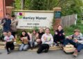 Dolphin School pupils at Henley Manor Care Home.