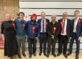 Matt Rodda with some of the Labour party members in the Wokingham borough Picture: Phil Creighton