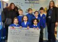 Pupils from All Saints School with their Tesco Stronger Starts grant