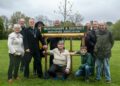 Wokingham Town Council deputy mayor, Robert Comber, joined David Geen, President of the Wokingham and District Beekeepers? Association (W&DBKA) for the event, held a tree planting event at the King George V Playing Field on Goodchild Road
