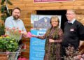 Wokingham in Need receives its award from Squire#s Garden Centres.