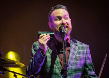 Iain Hornal of Big Horizon, playing with 10cc at Reading Hexagon Picture: Andrew Merritt