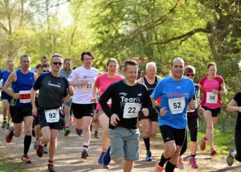 Runners taking part in the 2019 Wokingham 5km/10km event at Dinton Pastures Picture: Chris Drew