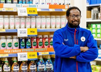 Wokingham Tesco has joined forces with some of its leading health and beauty suppliers to distribute personal care items to local people who are in need