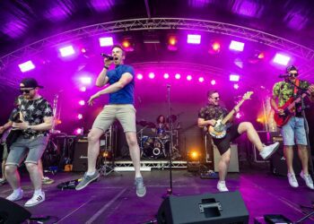 Action from last year's Party in the Park. Pic: Stewart Turkington.