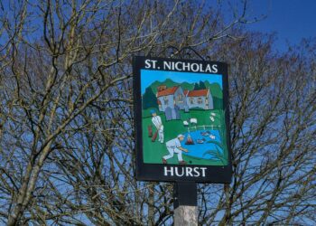 The village of Hurst. Picture: Steve Smyth