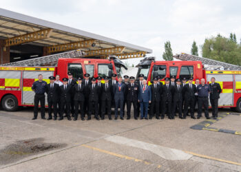 Seventeen new firefighters have graduated Picture: David Bartholomew