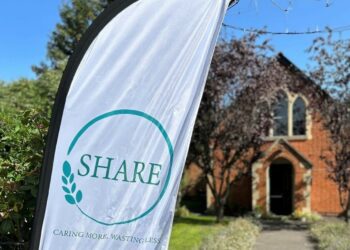 Share Wokingham operates at locations across the borough, through the week, providing fresh groceries. Picture: courtesy of Share Wokingham.