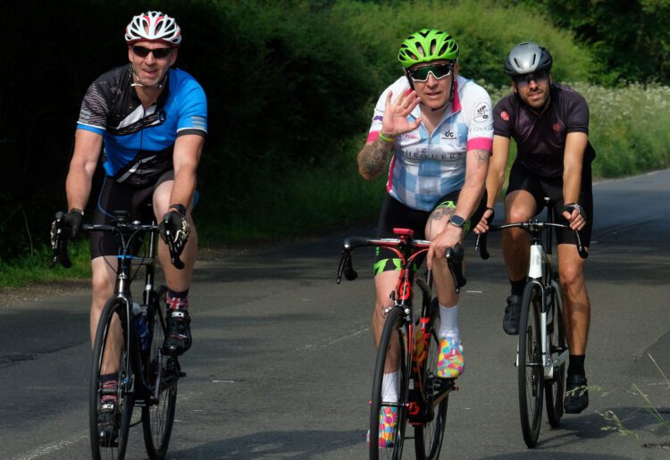 People taking part in Wokingham Bikeathon 2023 Picture: Andrew Batt