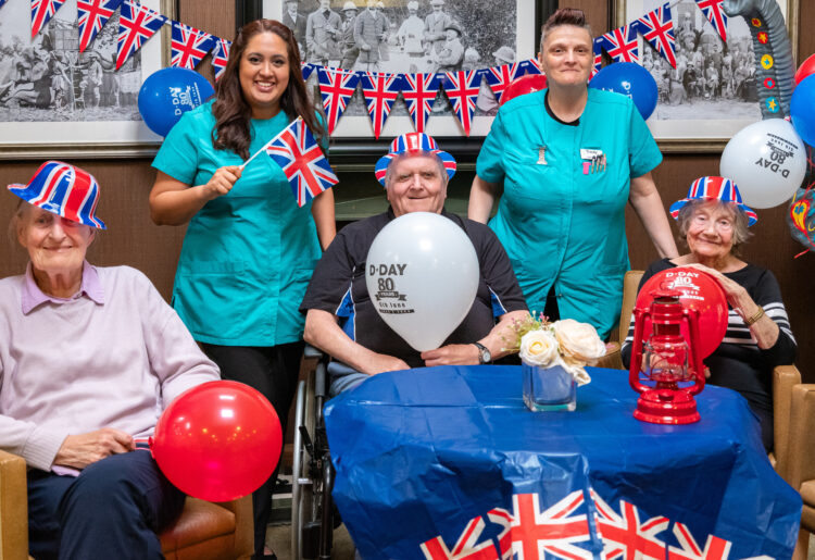 Care UK residents gear up for D-Day