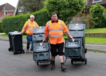 Once bins arrive, you should mark it with your house number to ensure it is returned after collection under the new service.