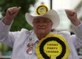 Alan ?Howling Laud? Hope, the leader of the Official Monster Raving Loony party. Pic: OMRLP.