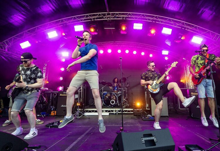 Action from last year's Party in the Park. Pic: Stewart Turkington.