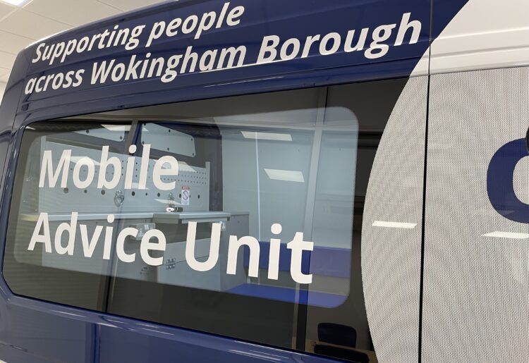 The new mobile advice unit. Picture: Citizens Advice Wokingham