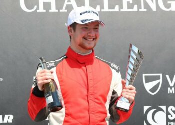 Luca Osborne competing in the Mini Challenge Trophy Pictures: Mini Challenge Trophy