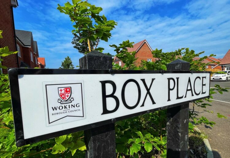 Box Place in Emmbrook Picture: Andrew Batt