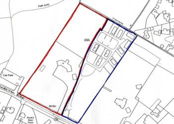 Plans for the site on Barkham Ride. Pic: WBC.