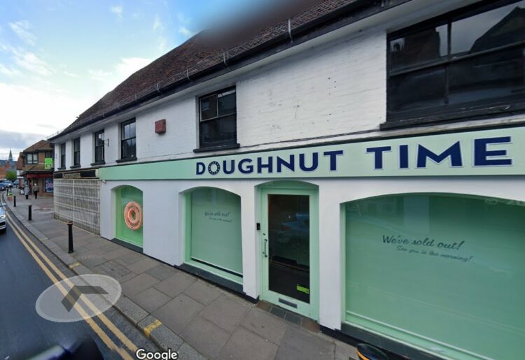 The unit in Denmark Street was formerly home to Donught Time. Pic: Google.