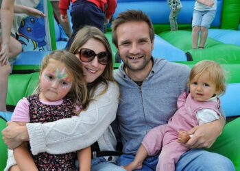 The D-Day Fun Day at Arborfield Royal British Legion on Saturday.

The Bishop family enjoyed the day.