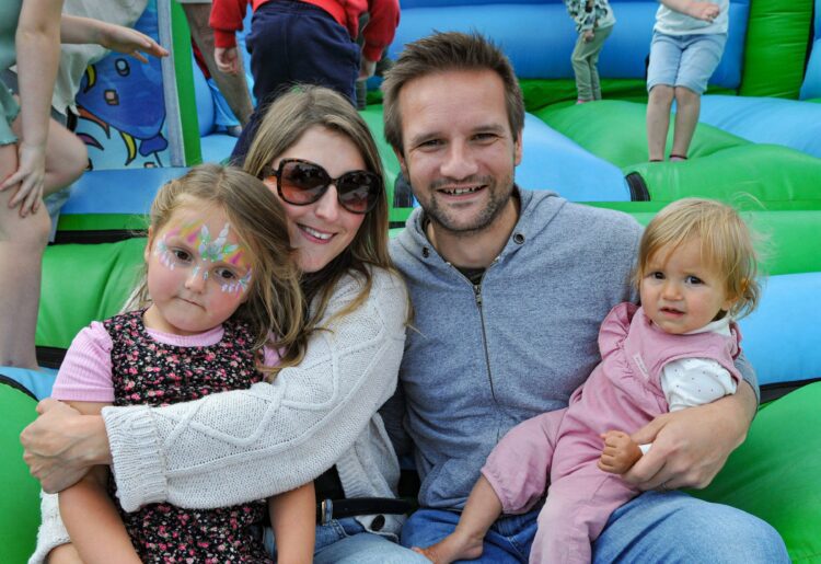 The D-Day Fun Day at Arborfield Royal British Legion on Saturday.

The Bishop family enjoyed the day.
