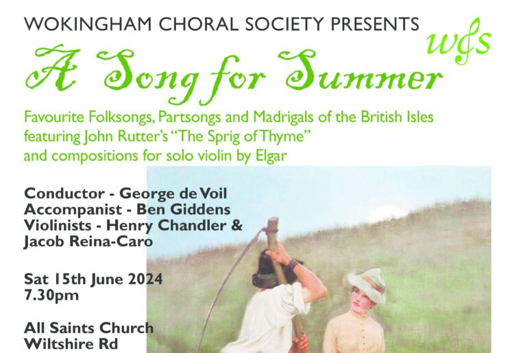Wokingham Choral Society's summer concert