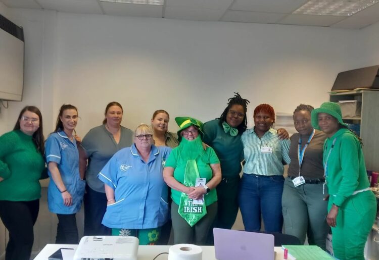 Bluebird Care Reading, Wokingham, Windsor, Maidenhead and Bracknell came together to organise a colourful fundraising event. Picture: Bluebird Care