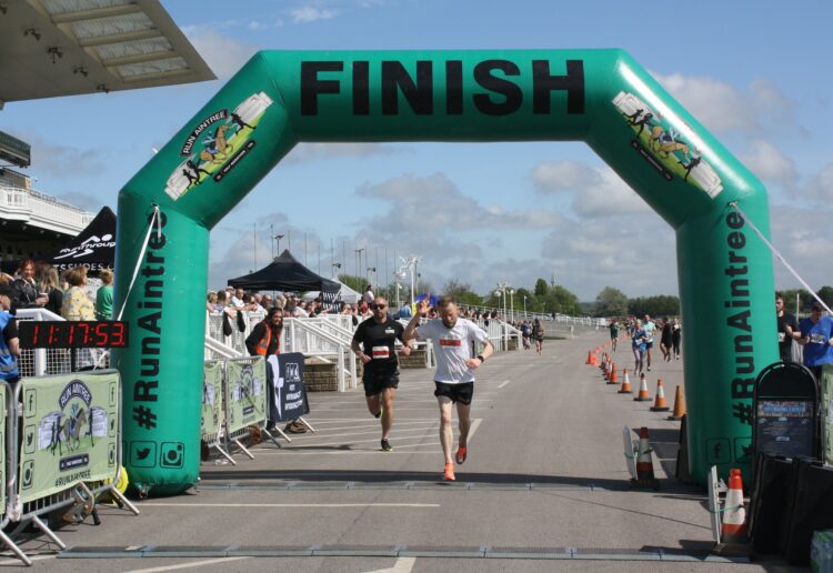 Newbury Racecourse half marathon Picture: Aintree Images