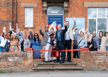 The opening ceremony of the new nursery.
