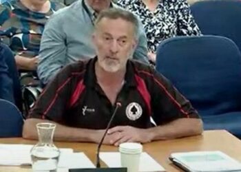 Martin Prodger, chair of Arborfield Aces FC. Credit: Wokingham Borough Council.