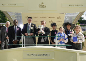Saint Lawrence won the Wokingham Stakes last yeae, under jockey Hollie Doyle, for trainer Archie Watson.